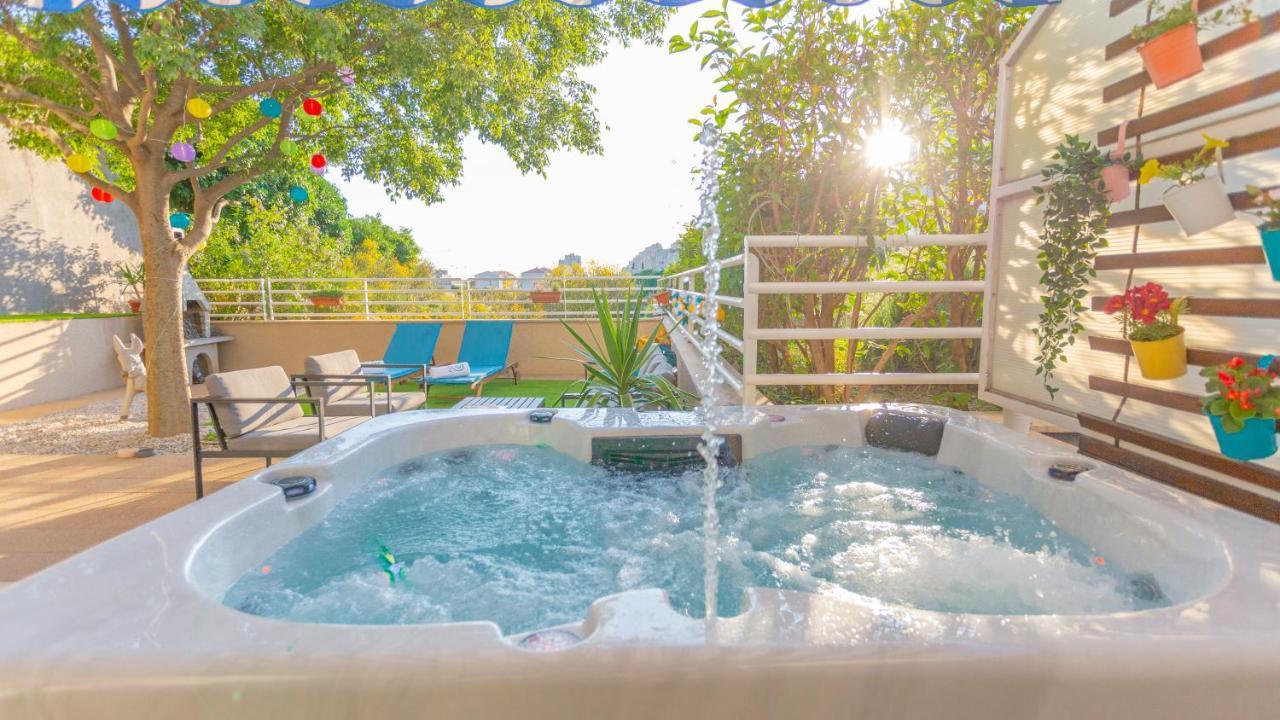 New Delux Green Garden Apartment With Hotube **** Spalato Esterno foto